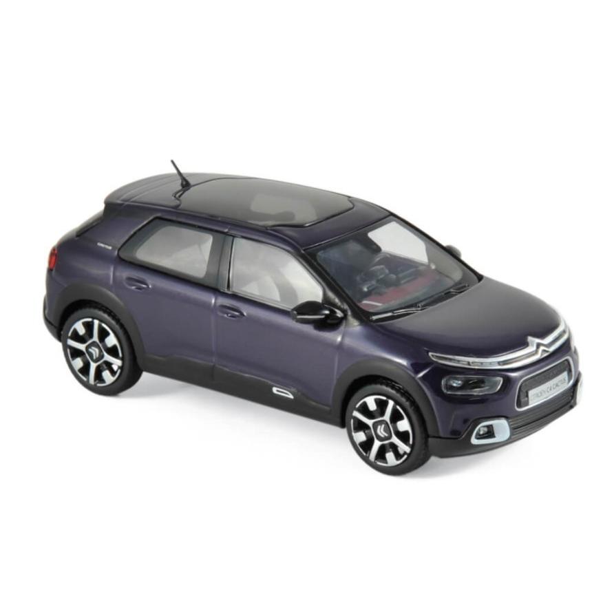 NOREV 1/43 (155477) CITROEN C4 CACTUS 2018 DEEP PURPLE \u0026 WHITE DECO