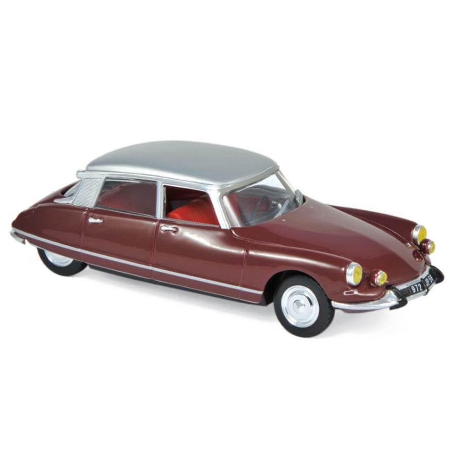 NOREV 1/43 (157081)  CITROEN DS 21 PALLAS 1967 ダークレッド