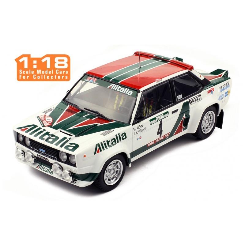 DIE CAST 1/18 IXO FIAT 131 ABARTH #4 RALLY PORTUGAL 1978