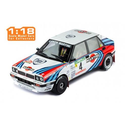 Modèle Réduit Lancia Delta Integrale 16v, No.4, Camel, Rally Bohemia Aferjanczjtandari 1990