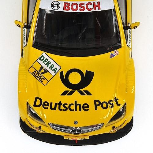 MINICHAMPS 1/43 (400 103817) MERCEDES-BENZ C-CLASS 2008 #17 DEUTSCHE POST AMG MB DTM 2010 DAVID COULTHARDの画像