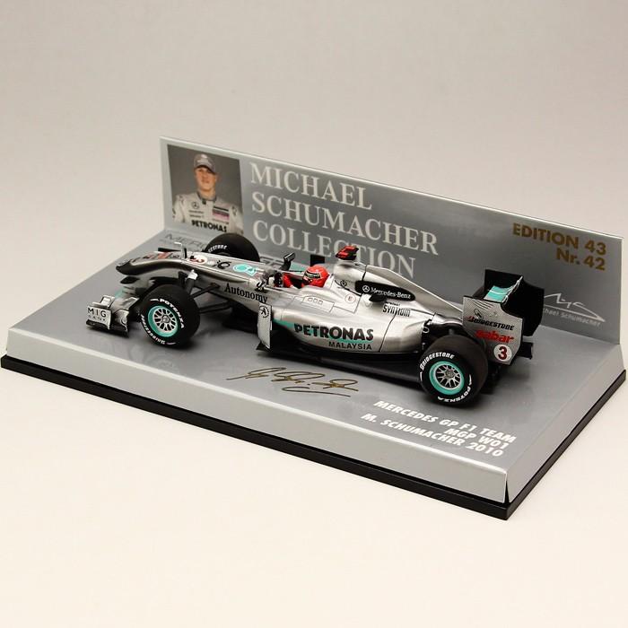 ミニチャンプス1/43メルセデスMGP M.シューマッハ2011年ベルギーGP Minichamps 1:43 2-Car Set Schumacher Michael / Mick ベルギー GP 式