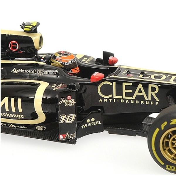 ミニチャンプス 1/43 ロータス ルノー E20 2012 キミ・ライコネン Minichamps 1:43 キミ·ライコネンロータス·ルノーGPバーレーンF1
