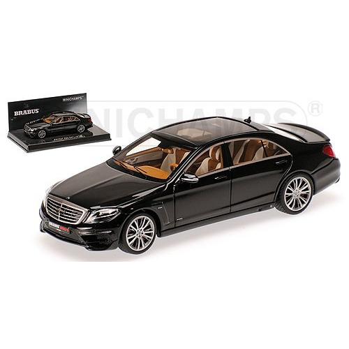 MINICHAMPS 1/43 (437034200) BRABUS 850 S63 S-CLASS 2015 BLACK