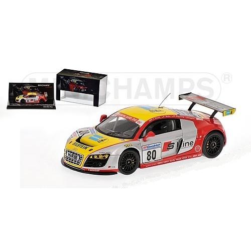 MINICHAMPS 1/43 (437 091980) AUDI R8 LMS VLN NURBURGRING 2009 STUCK / BIELA / BASSENG / STIPPLER
