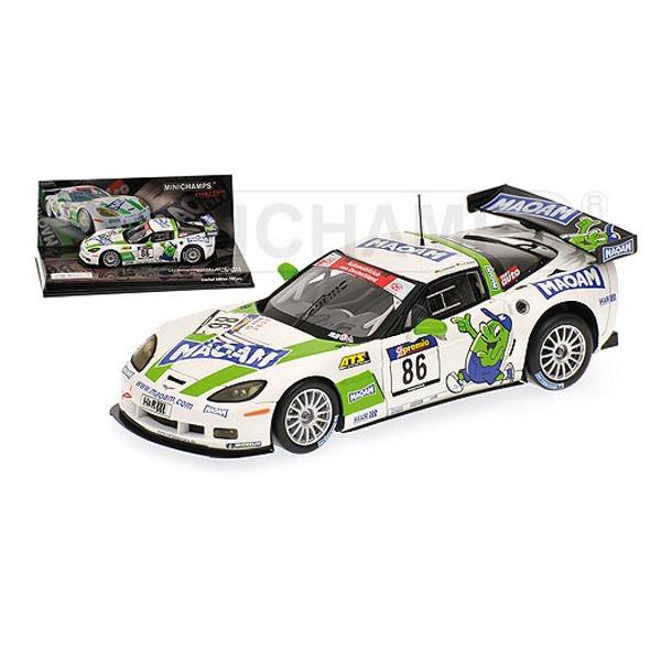 MINICHAMPS 1/43 (437 101486) Chevrolet Corvette Z06R GT3 #86 CALLAWAY VLN 2010