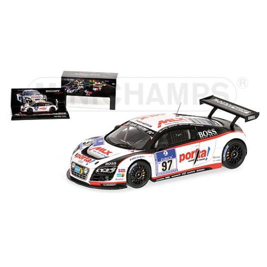 MINICHAMPS 1/43 (437101997) Audi R8 LMS #97 VLN ADACニュルブルクリンク24時間 2010年