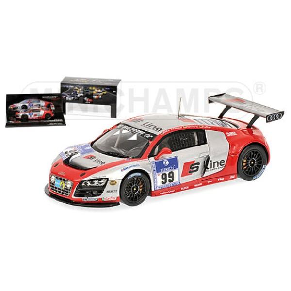 MINICHAMPS 1/43 (437 101999) Audi R8 LMS #99 Nurburgring 2010