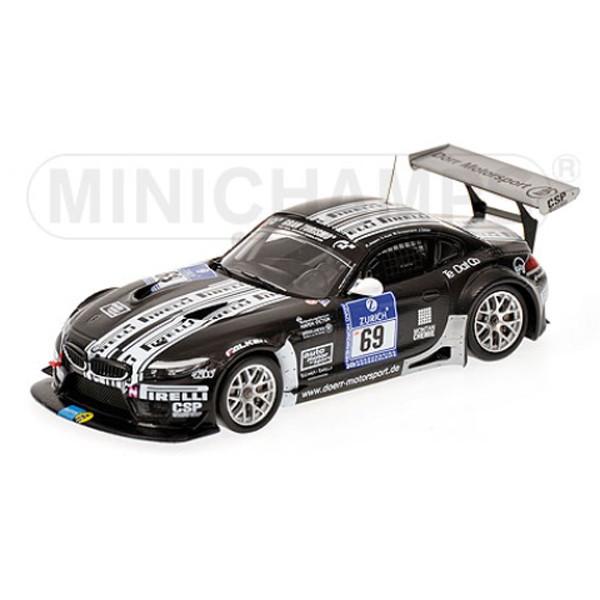 MINICHAMPS 1/43 (437 102069) BMW Z4 GT3 #69 VLN ADAC 24h Nurburgring 2010