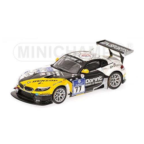 MINICHAMPS 1/43 (437 102077) BMW Z4 GT3 #77 VLN ADAC 24H Nurburgring 2010