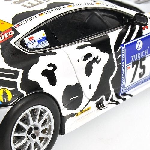 MINICHAMPS 1/43 (437 111375) ASTON MARTIN VANTAGE V8 #75 24H NURBURGRINGの画像