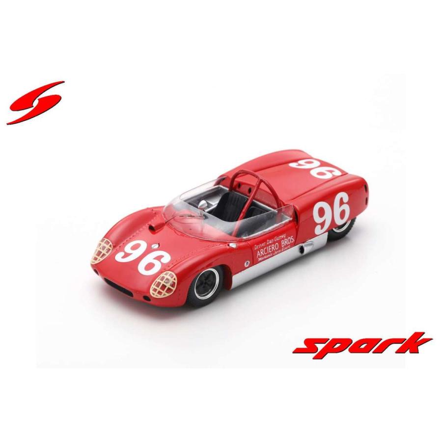 Spark 1/43 (43DA62) Lotus 19 #96 Winner Daytona 1962
