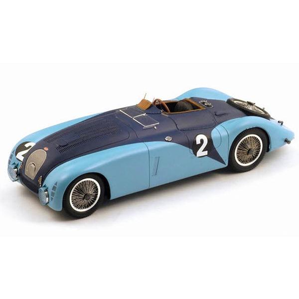 Spark 43LM37 - Bugatti 57 G #2 Vainqueur Des 24 Heures Du Mans 1937 - Échelle 1/43