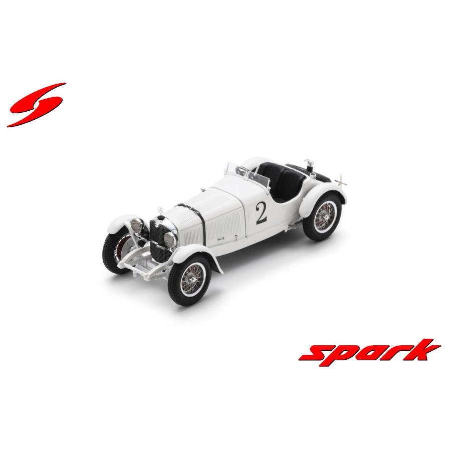 専用出品 スパークモデル Spark 1/43 (43SPA1931) Mercedes-Benz SSK #2 Winner