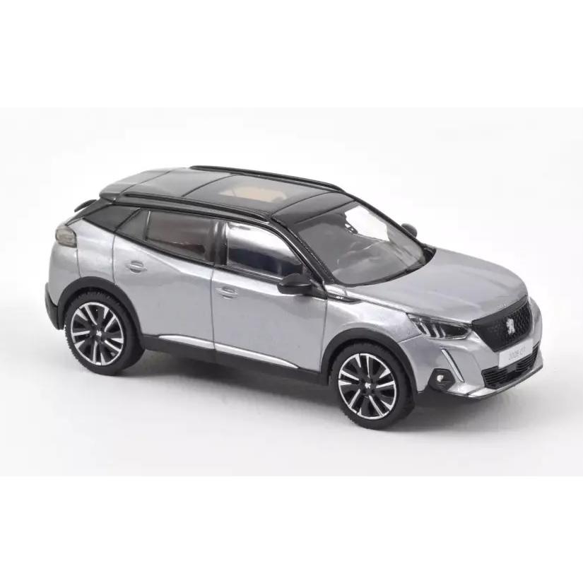 Norev Miniaturmodell Peugeot 2008 – Maßstab 1:64, Artense Grey, Sammler-Modellauto