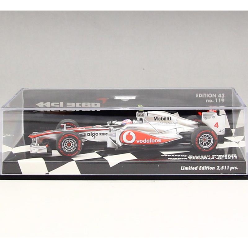 Miniature F1 McLaren MP4-25 Button 2010 - 1/43 Minichamps - Vodafone - État Neuf