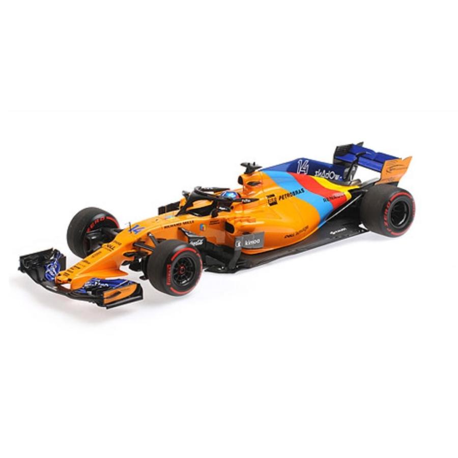 MINICHAMPS 1/18 (537183914) McLaren Renault MCL33 F.Alonso #14 Last F1 Race Abu Dhabi GP 2018｜modelcarshop-ss43