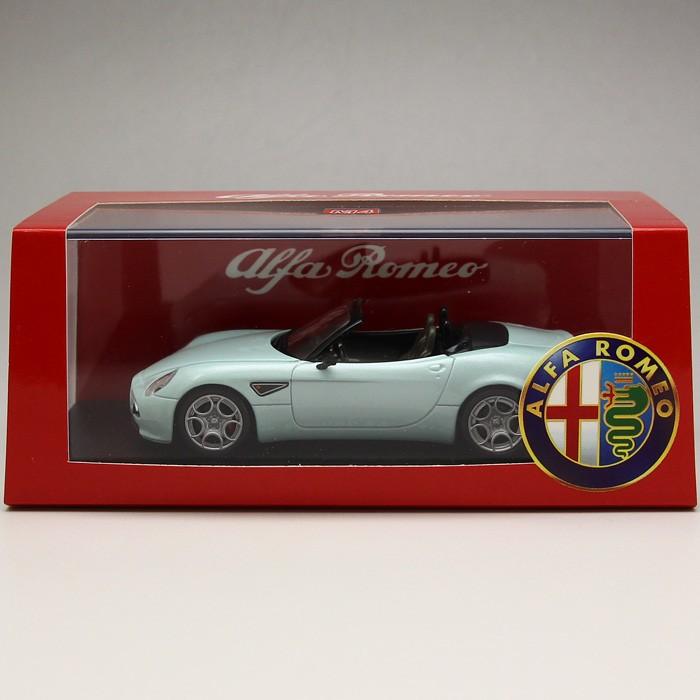 M4 1/43 AlfaRomeo 8C Spider (Blue) : Modelcarshop-SS43 - 通販