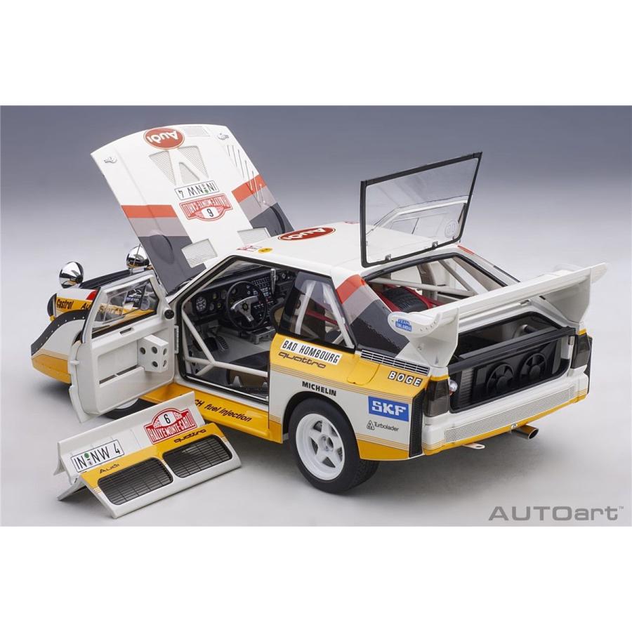 オートアート AUTOart 1/18 (88602) Audi Sport Quattro S1 E2 Rally