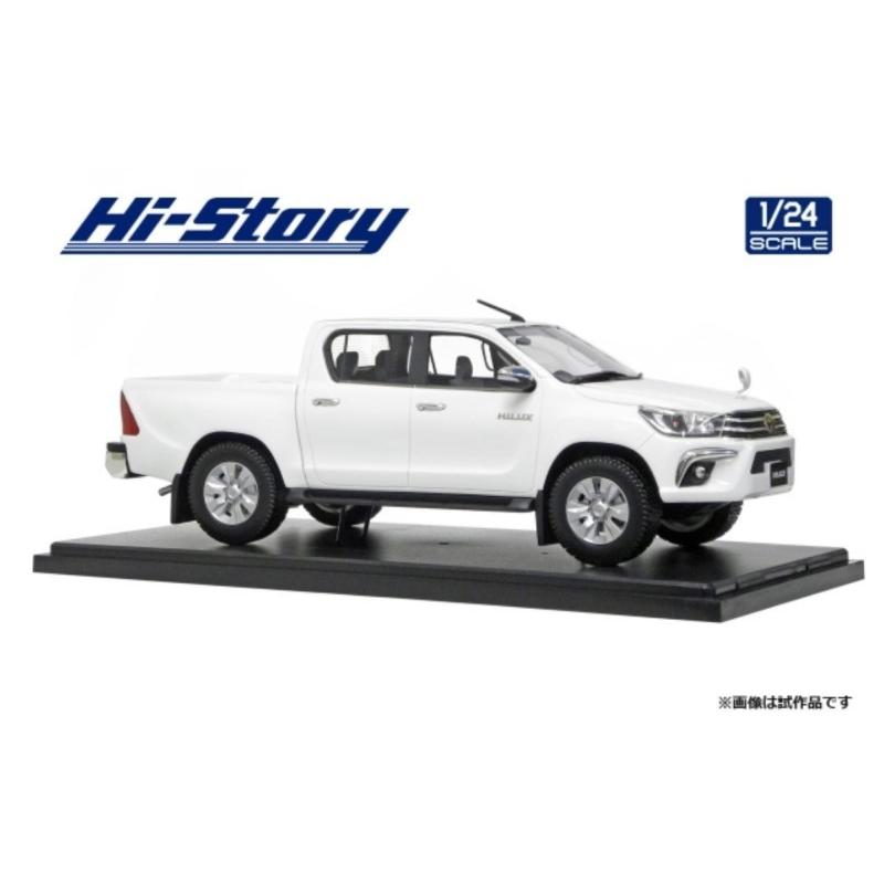 Hi Story 1/24 (HS2411WH) TOYOTA Hilux Z 2017 white : Modelcarshop