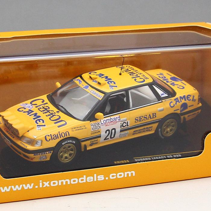 ixo models 1/43 (KBI024) SUBARU Legacy RS #20 RAC Rally 1992