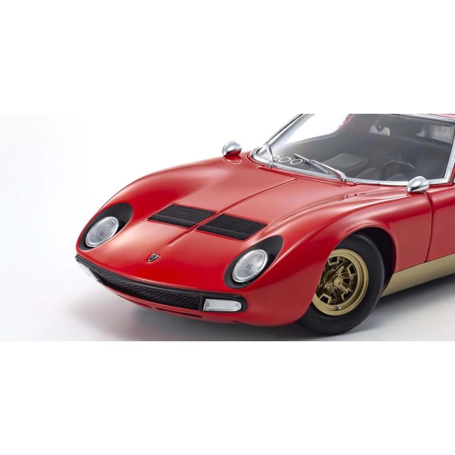 京商 KYOSHO 1/18 (KS08317RG) Lamborghini Miura P400SV Red/Gold