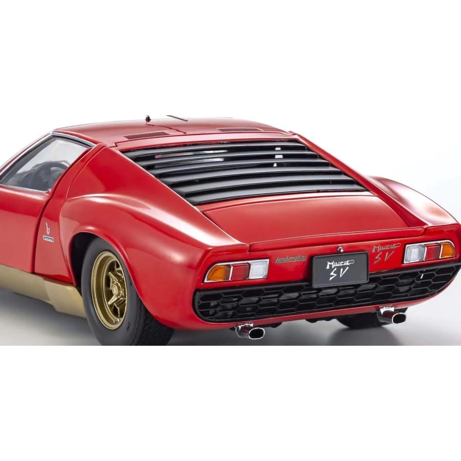 京商 KYOSHO 1/18 (KS08317RG) Lamborghini Miura P400SV Red/Gold
