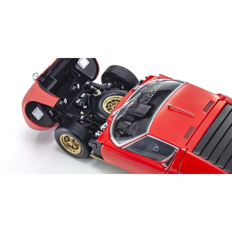京商 Kyosho Lamborghini Miura P400SV 1/12 Amazon | 京商オリジナル 1/12 ランボルギーニ ミウラ P400 SV (レッド