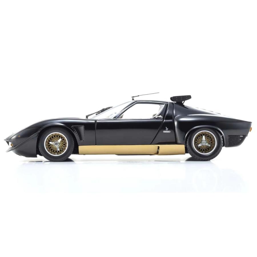 京商 KYOSHO 1/18 (KS08319BKG) Lamborghini Miura SVR Black