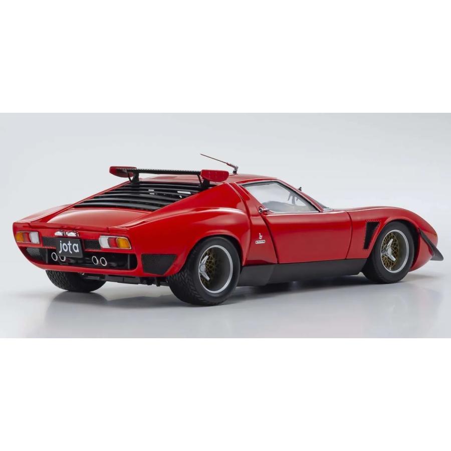 KYOSHO 1/18 (KS08319RBK) Lamborghini Miura SVR Red｜modelcarshop-ss43｜02