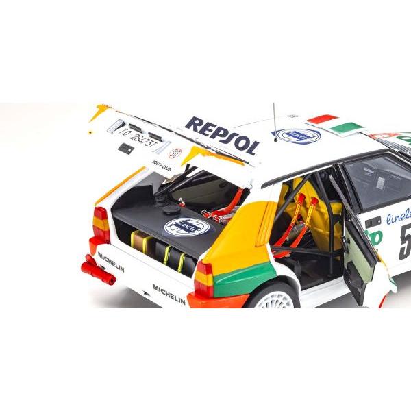 京商 KYOSHO 1/18 (KS08348F) Lancia Delta HF Integrale #5 Rally
