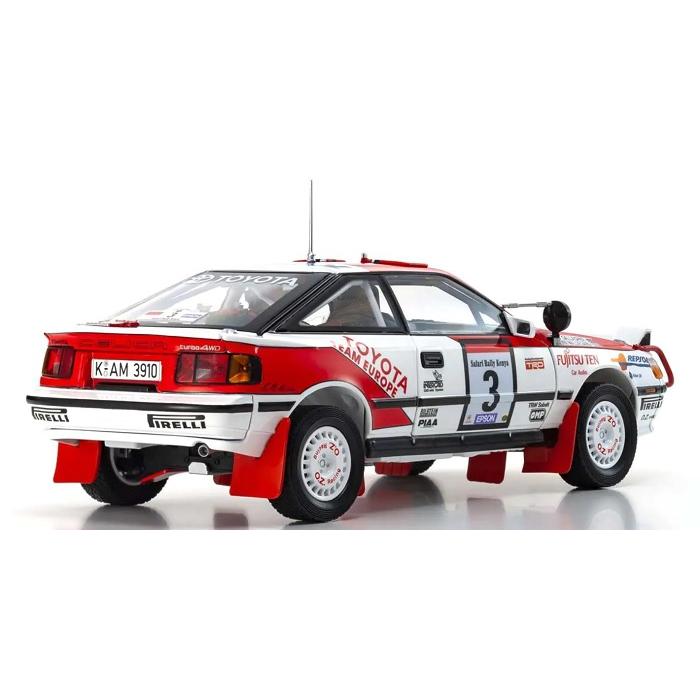 KYOSHO 1/18 (KS08961A) TOYOTA Celica GT-FOUR (ST165) #3 Rally Safari 1990の画像