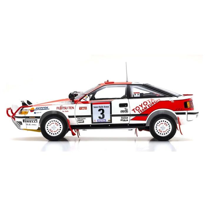 KYOSHO 1/18 (KS08961A) TOYOTA Celica GT-FOUR (ST165) #3 Rally Safari 1990の画像