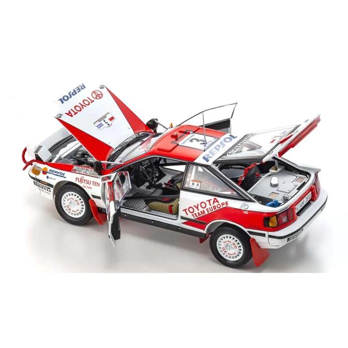 KYOSHO 1/18 (KS08961A) TOYOTA Celica GT-FOUR (ST165) #3 Rally Safari 1990の画像