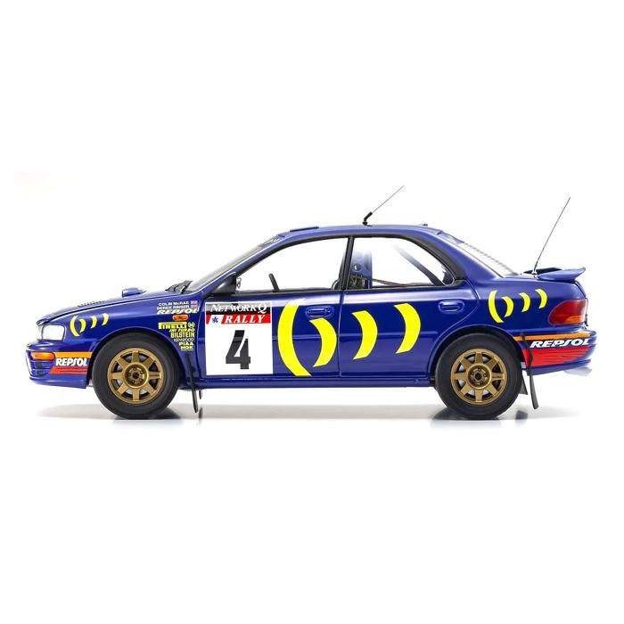 KYOSHO 1/18 (KS08962A) SUBARU Impreza #4 RAC Rally 1994の画像
