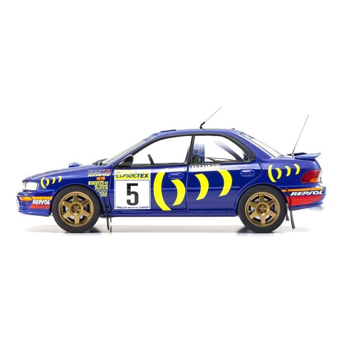 KYOSHO 1/18 (KS08962B) SUBARU Impreza #5 Rallye Monte-Carlo 1995の画像