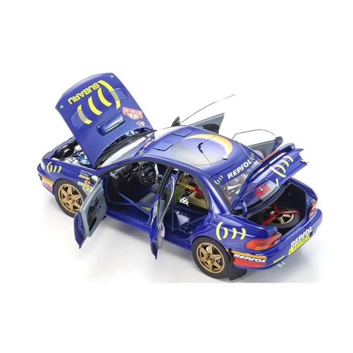 KYOSHO 1/18 (KS08962B) SUBARU Impreza #5 Rallye Monte-Carlo 1995の画像