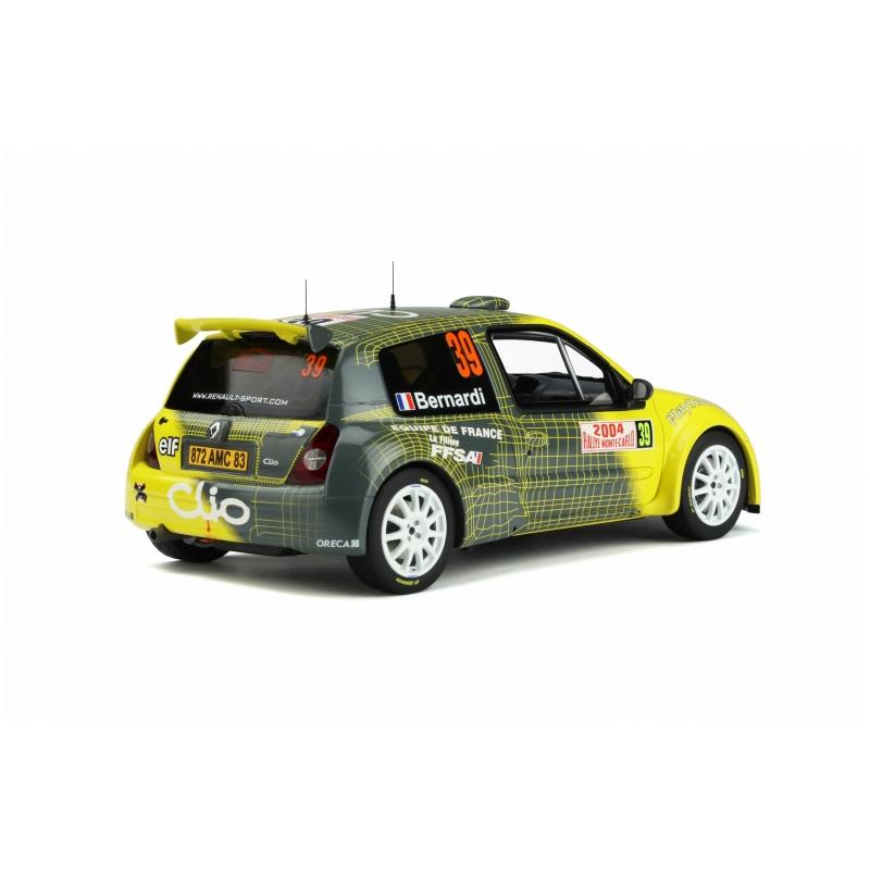 Otto mobile 1/18 (OT389) Renault Clio 2 Super 1600 yellow/grey #39 Rally Monte-Carlo 2004｜modelcarshop-ss43｜02