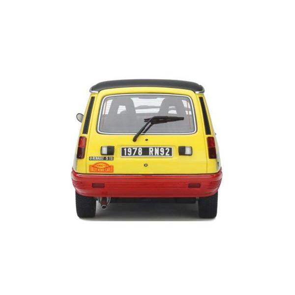 Otto mobile 1/18 (OT891) Renault 5 TS Monte Carlo <Yellow / Red>の画像