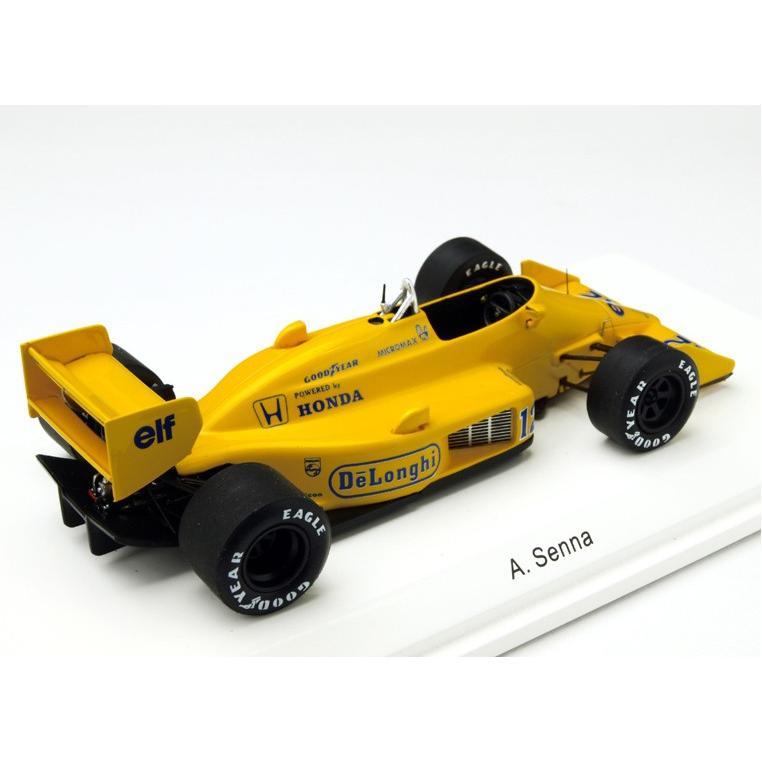 Reve 1/43 ロータス 99T 1987 日本GP A.セナ #12 1/43 Reve Collection ミニカー ロータス 99T 1987年 モナコGP 優勝