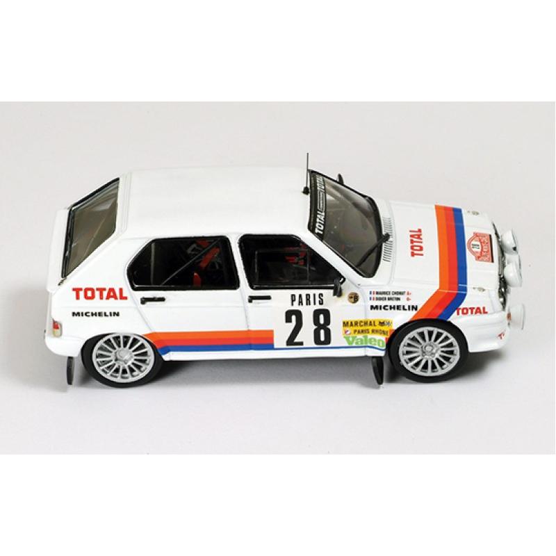 Miniature IXO Models Citroën Visa Chrono Tour De Corse 1983 - Échelle 1/43