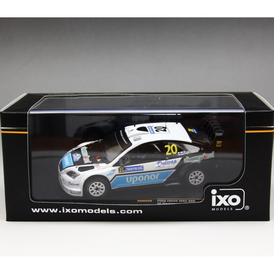 FORD FOCUS WRC #20 RALLY GERMANY 2006 MAC HALE NAGLE IXO RAM237 1/43 SANYO HOGAN