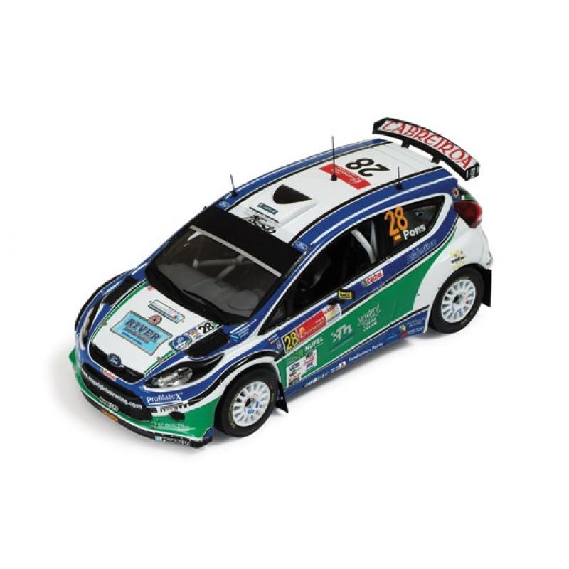 Modèle Ford Fiesta S2000-M. Hirvonen-Rally Monte-Carlo 2010 Scala1/43