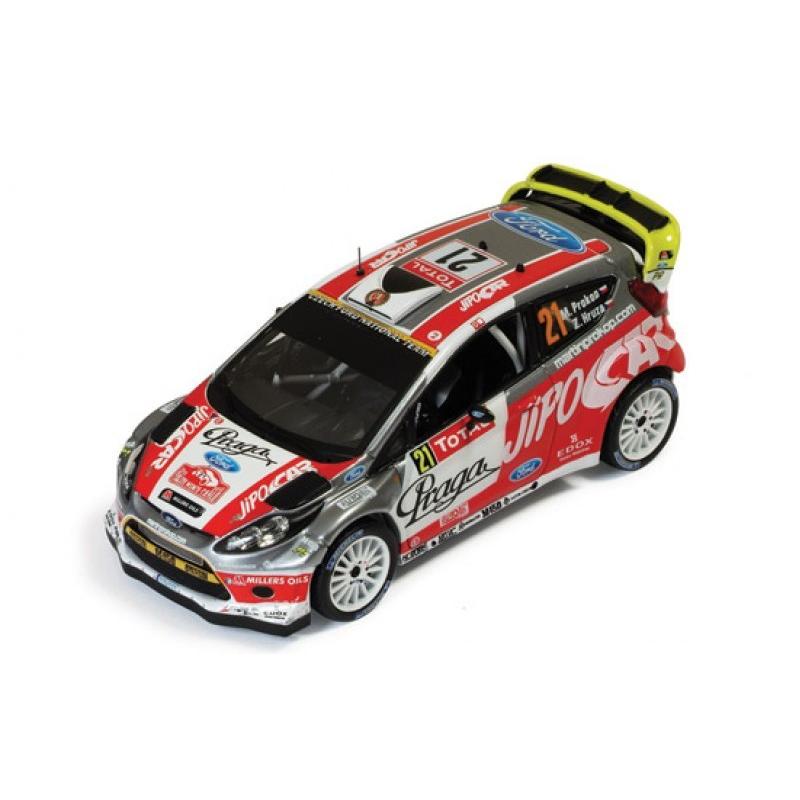 Ford Fiesta WRC Deagostini 1:43, posádka Prokop a Ernst, Deagostini