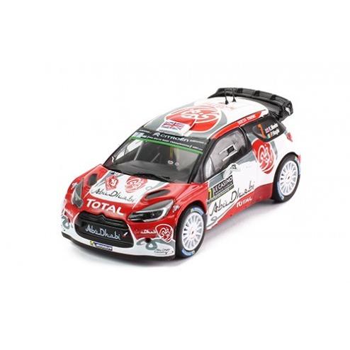 Miniature Spark 1/43 – Citroën DS3 WRC N°7, Monte-Carlo 2016, Résine, S4968