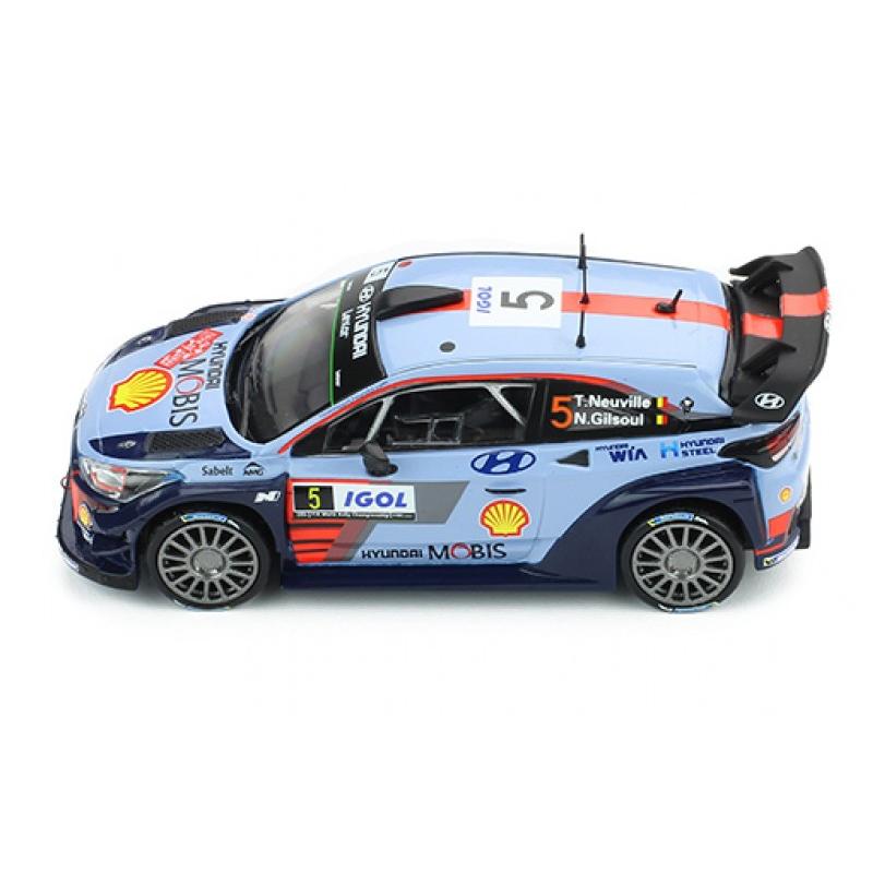 イクソ 1/43 ヒュンダイ i20 WRC 2018年ラリー・モンテカルロ #5 T.Neuville - N.Gilsoul e6mzef9 中古-非常に良い】イクソ 1/43 ヒュンダイ i20 WRC 2018年ラリー