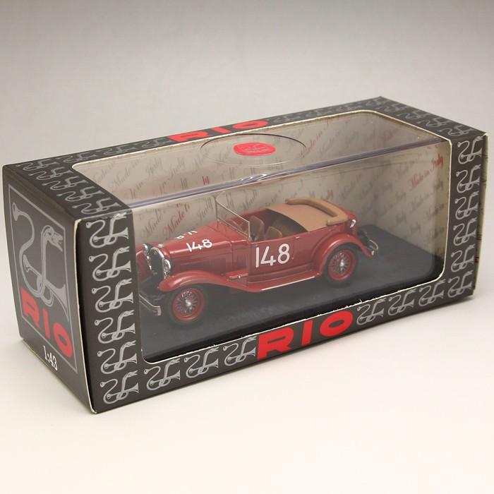 Alfa Romeo - 1750 Torpédo Police 1933 - RIO - 1/43 - Autos Miniatures
