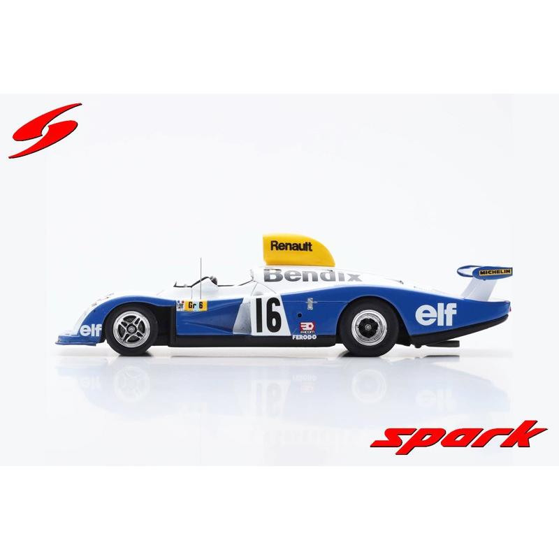 Spark 1/43 (S1556) Renault-Alpine A 442 #16 24H Le Mans 1977の画像