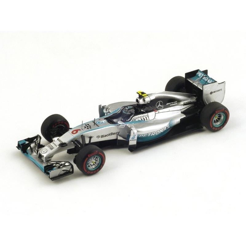 Spark 1/43 (S3092) Mercedes F1 W05 Hybrid #6 Winner Monaco GP 2014