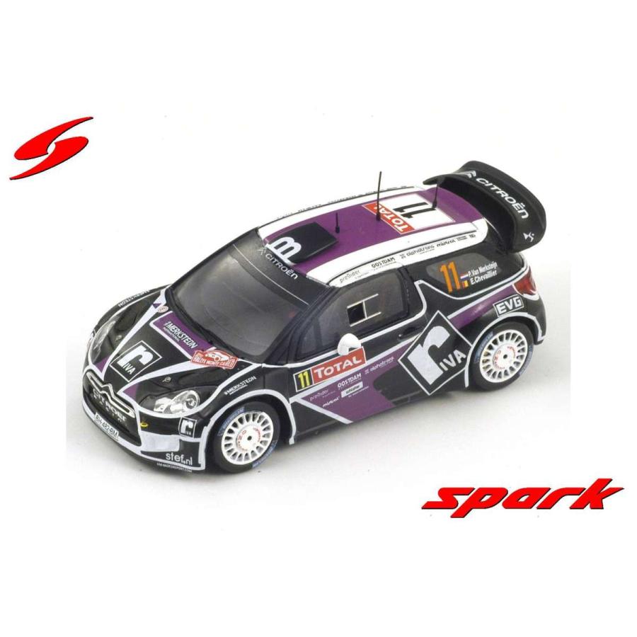 スパークモデル Spark 1/43 (S3329) Citroen DS3 WRC #11 Rally Monte